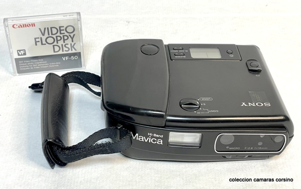 Sony Mavica A 10, de 1989, una auténtica cámara analógica