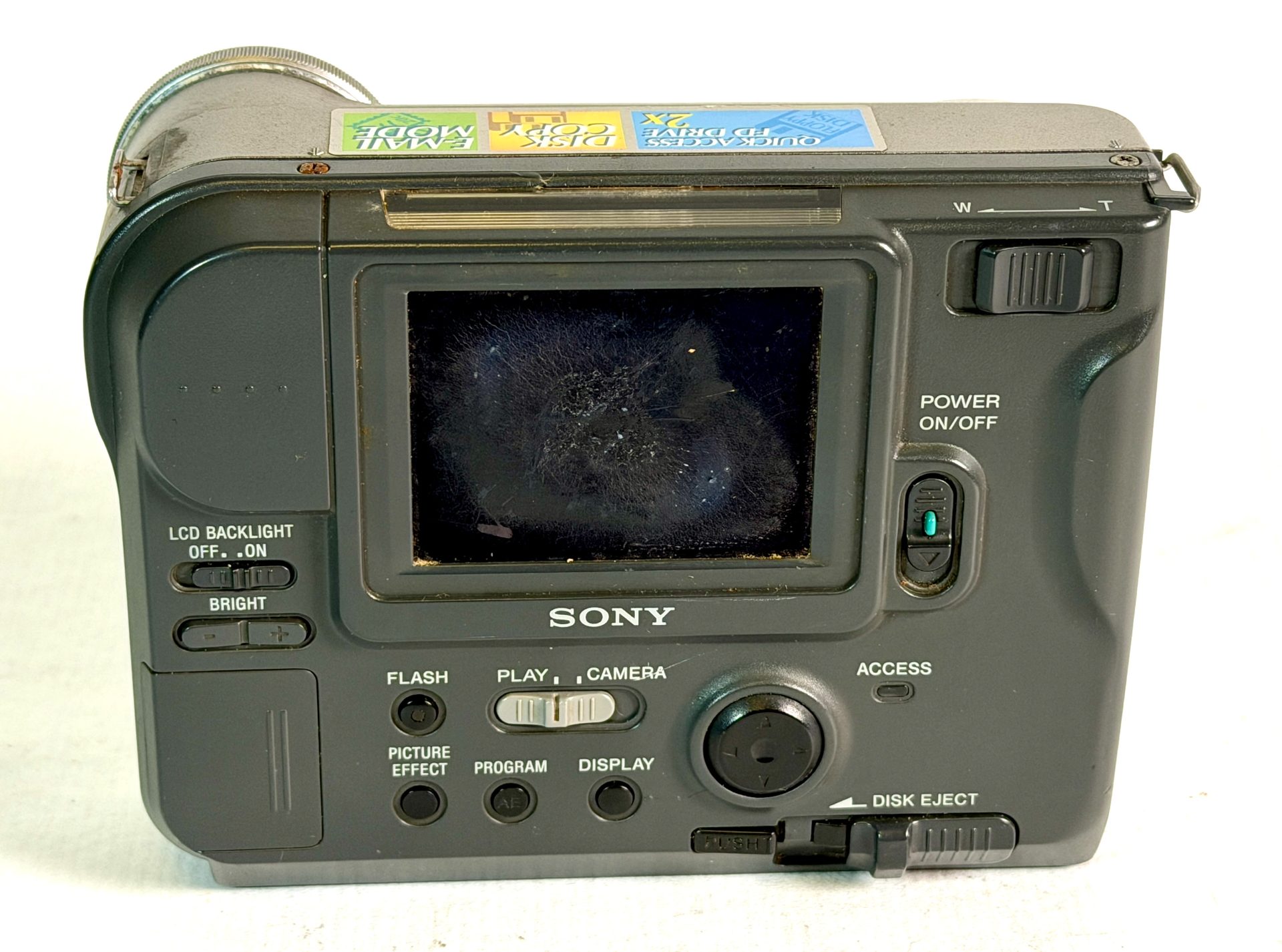 SONY DIGITAL, MAVICA MVC FD71 vista 2