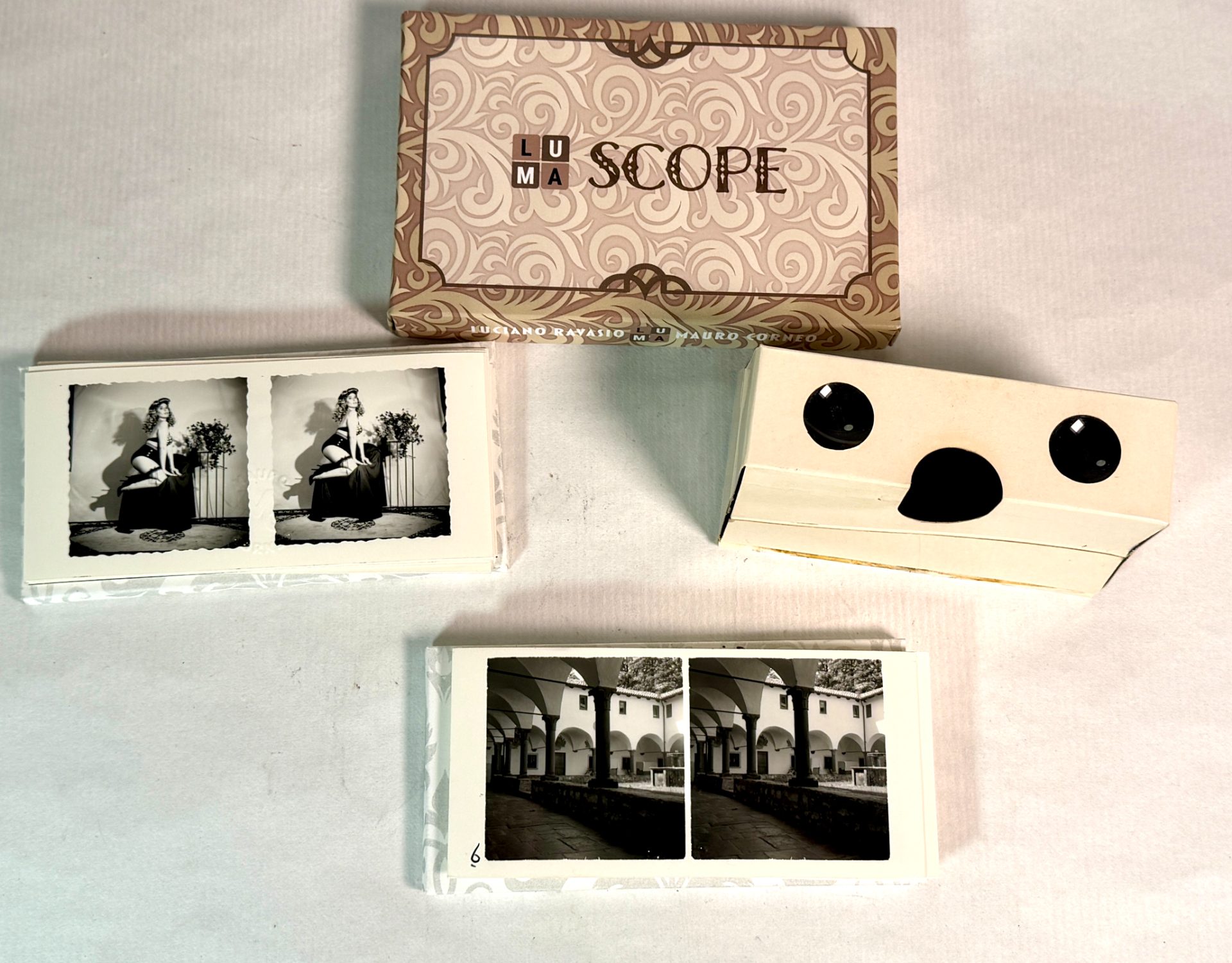 STEREOSCOPIO CARTON LU.MA vista 3
