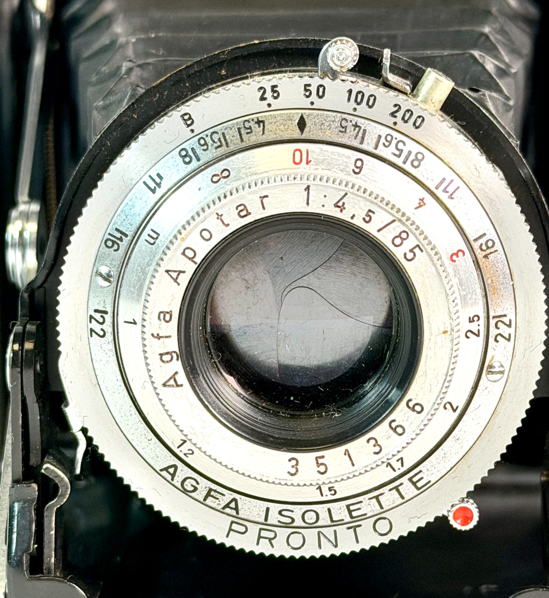 AGFA, ISOLETTE 4,5 vista 2