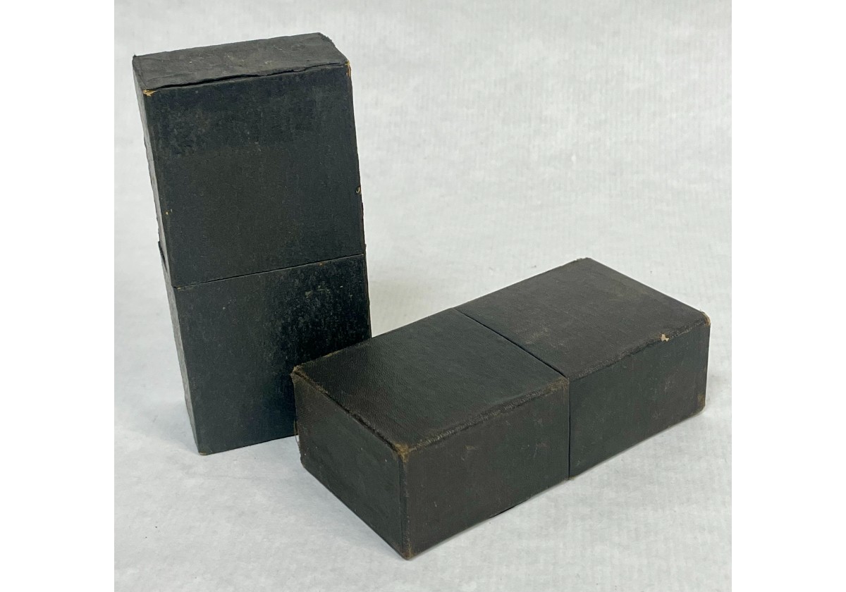 CAJAS (2) ANTIVELO PLACAS VIDRIO STEREO.