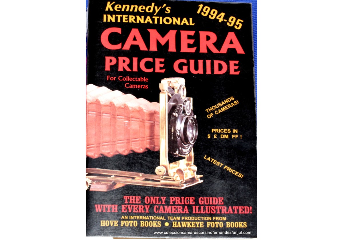 Libro: KENNEDY´S INTERNATIONAL, CAMERA PRICE GUIDE.