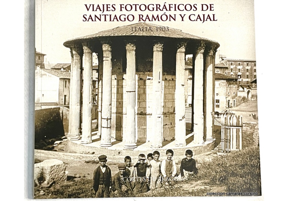 VIAJES FOTOGRAFICOS, SANTIAGO RAMON Y CAJAL, ITALIA 1903.