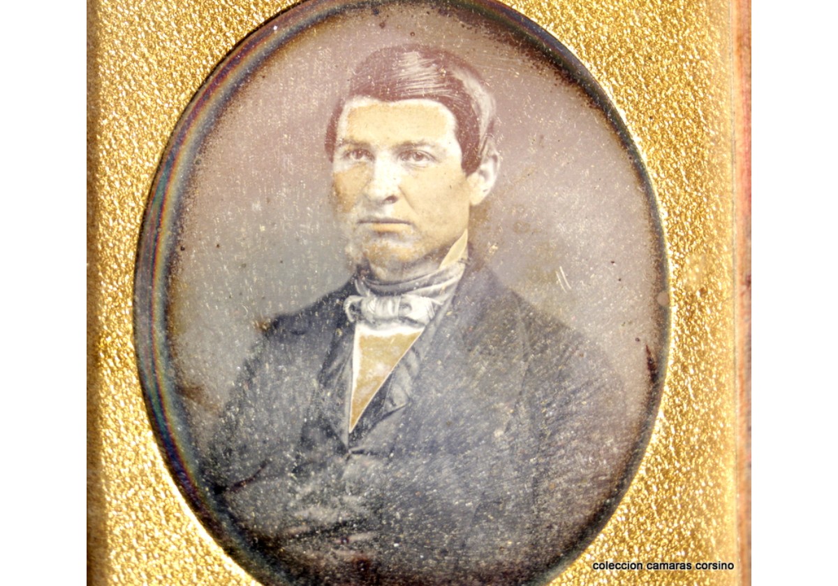DAGUERROTIPO, CABALLERO COLEREADO
