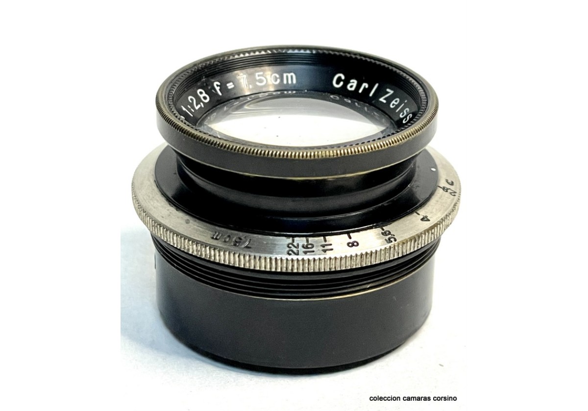 CARL ZEISS JENA, TESSAR 2,8/75.