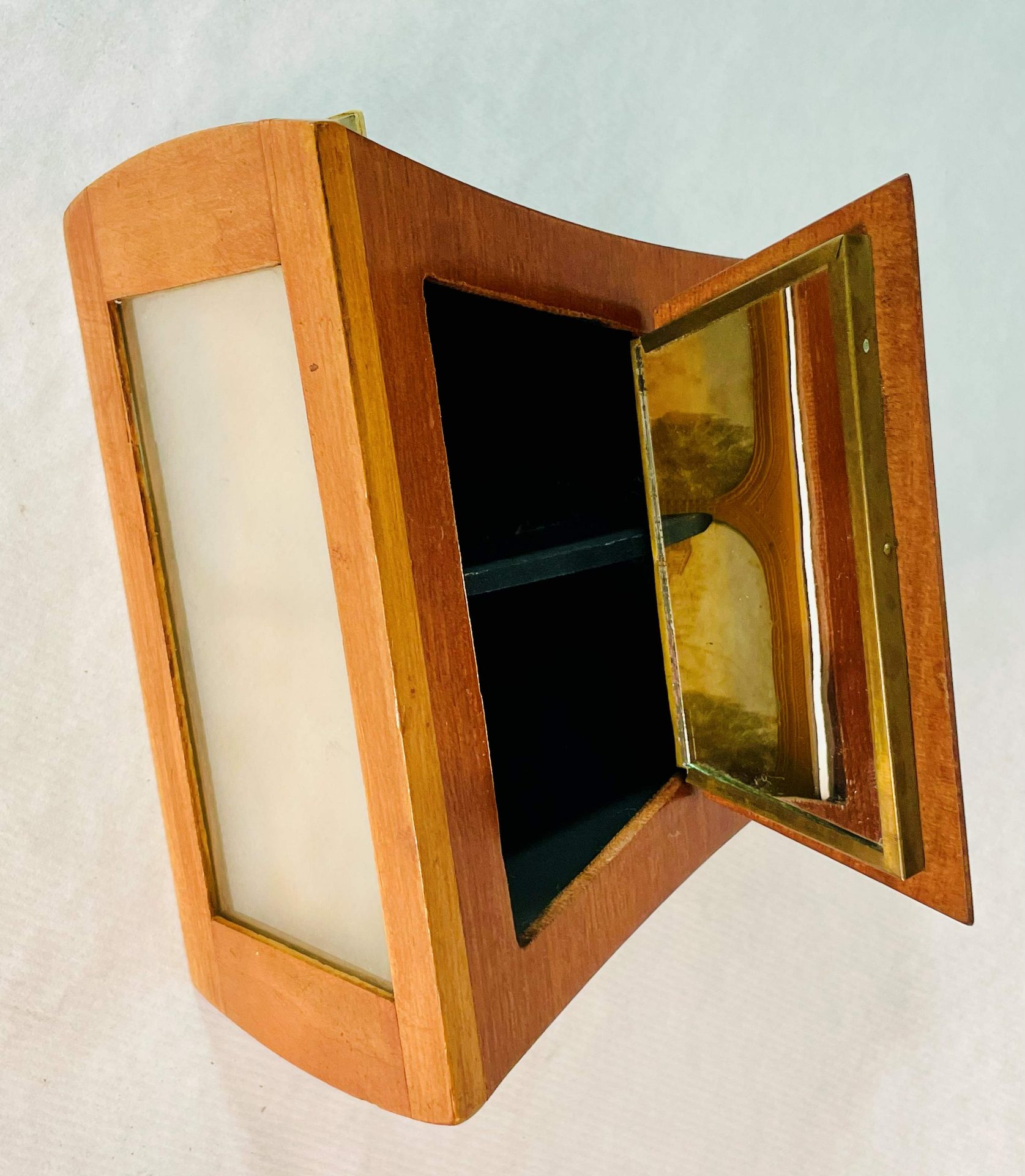 STEREOOSCOPIO BREWSTER, S/M MADERA OPTICAS JUNTAS vista 4