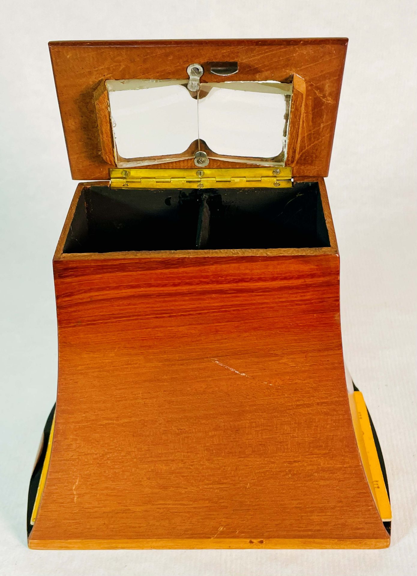STEREOOSCOPIO BREWSTER, S/M MADERA OPTICAS JUNTAS vista 5