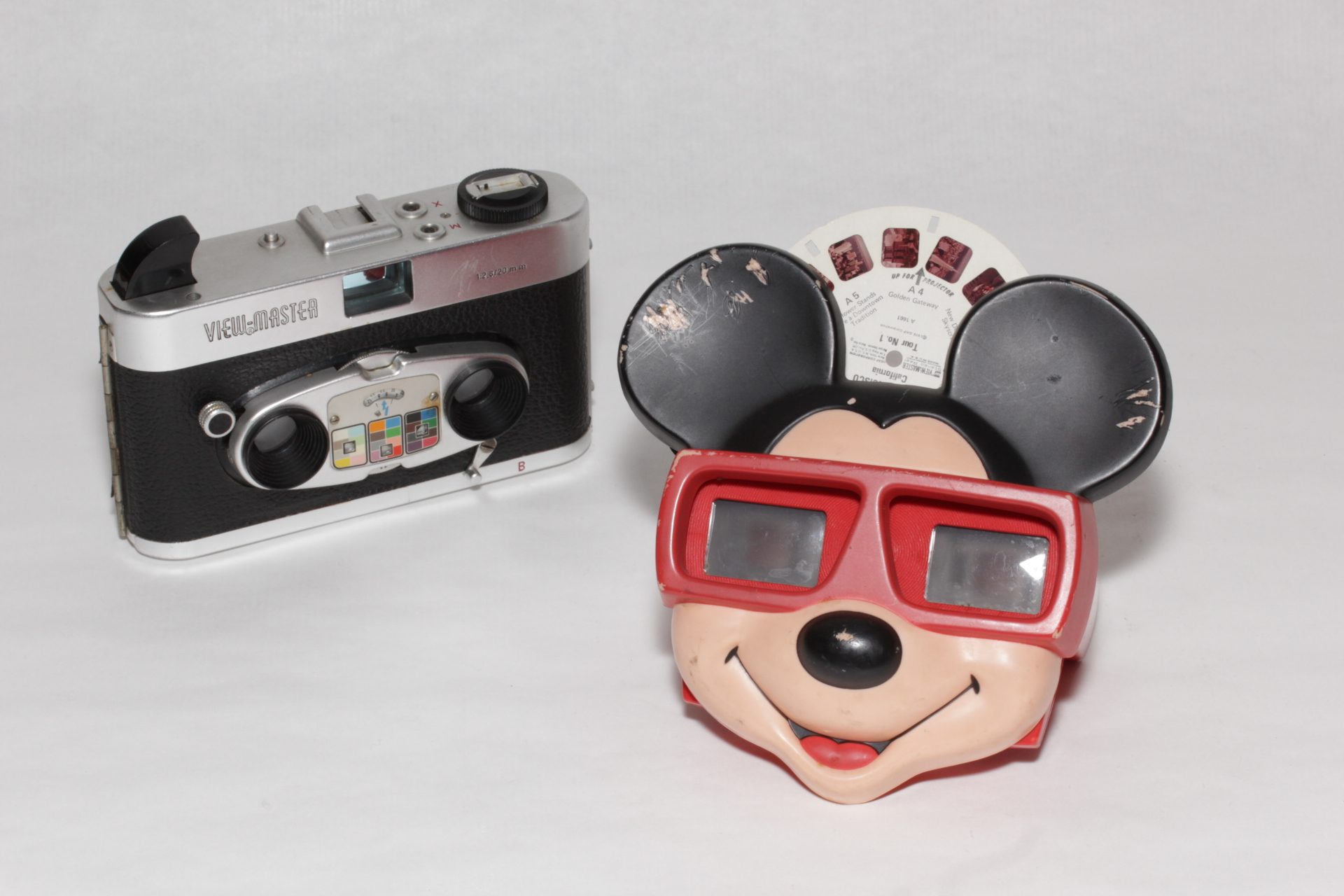 VISOR 3D VIEW MASTER MICKEY MOUSE