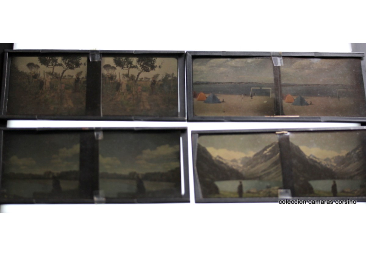 STEREOFOTOS KODACHROME DIAPOSITIVAS