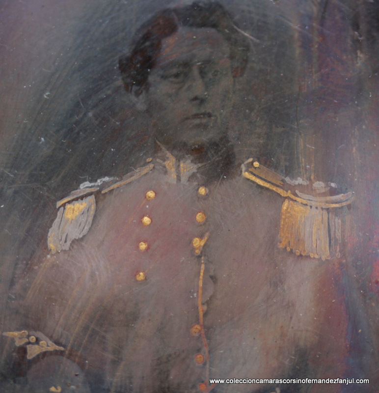 DAGUERROTIPO UN SOLDADO DE CLAUDET vista 2