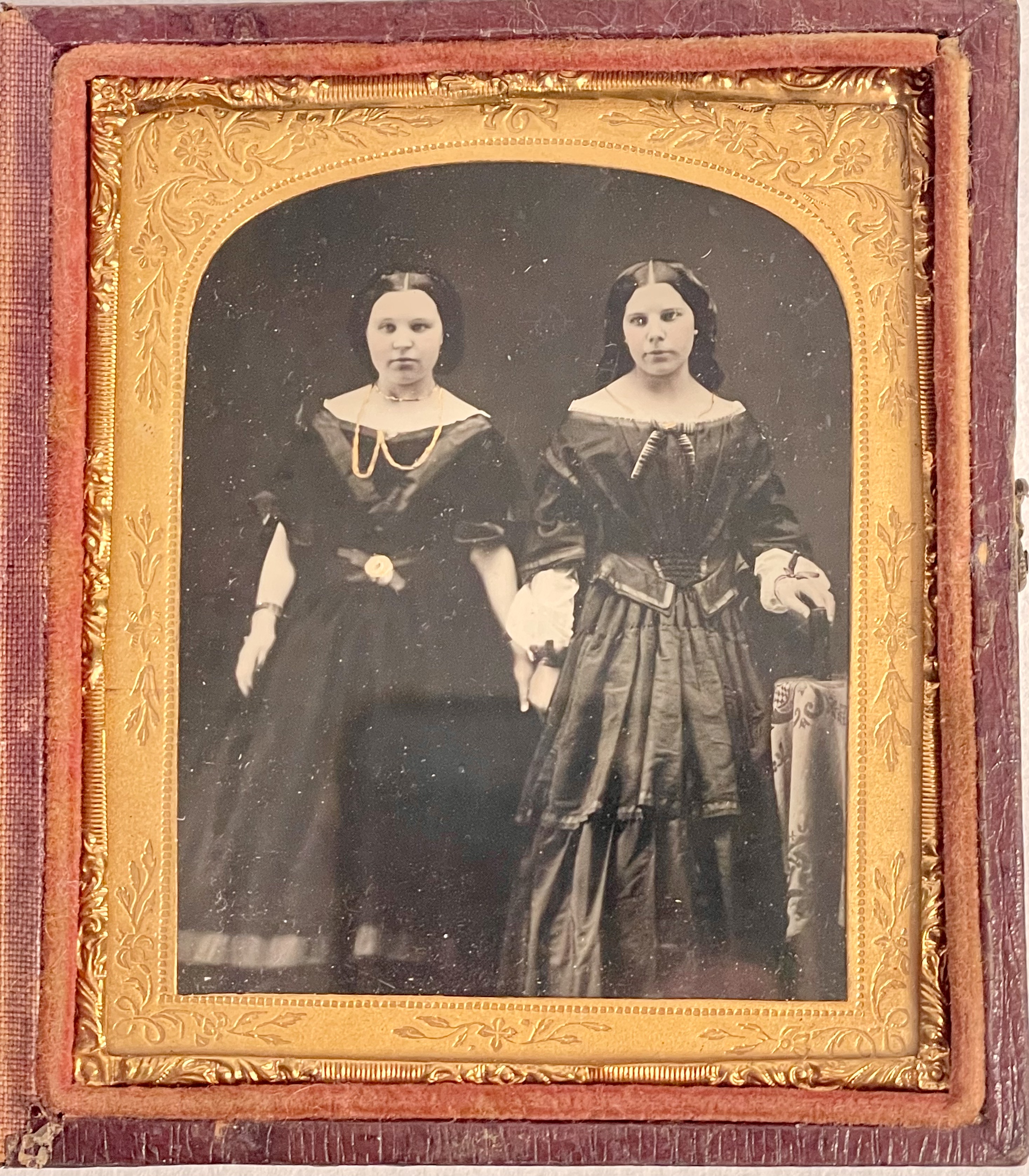 AMBROTIPO, DOS HERMANAS.