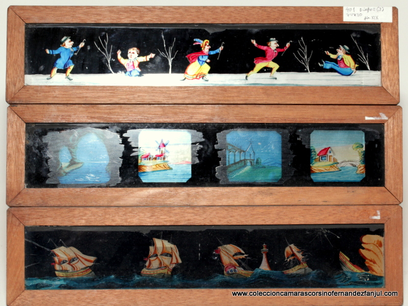 3 TIRAS DIAPOSITIVAS LINTERNA MAGICA, (CUENTOS INFANTILES)