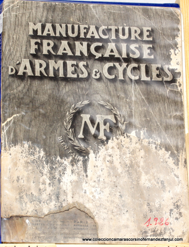 Libro: MANUFACTURE FRANCAISE D´ARMES & CYCLES.