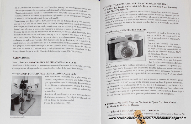 Libro: 1890-1990.CIEN AÑOS DE CAMARAS ESPAÑOLAS. vista 3