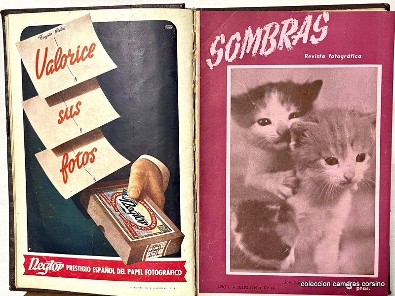 SOMBRAS (REVISTAS ENCUADERNADAS). vista 5