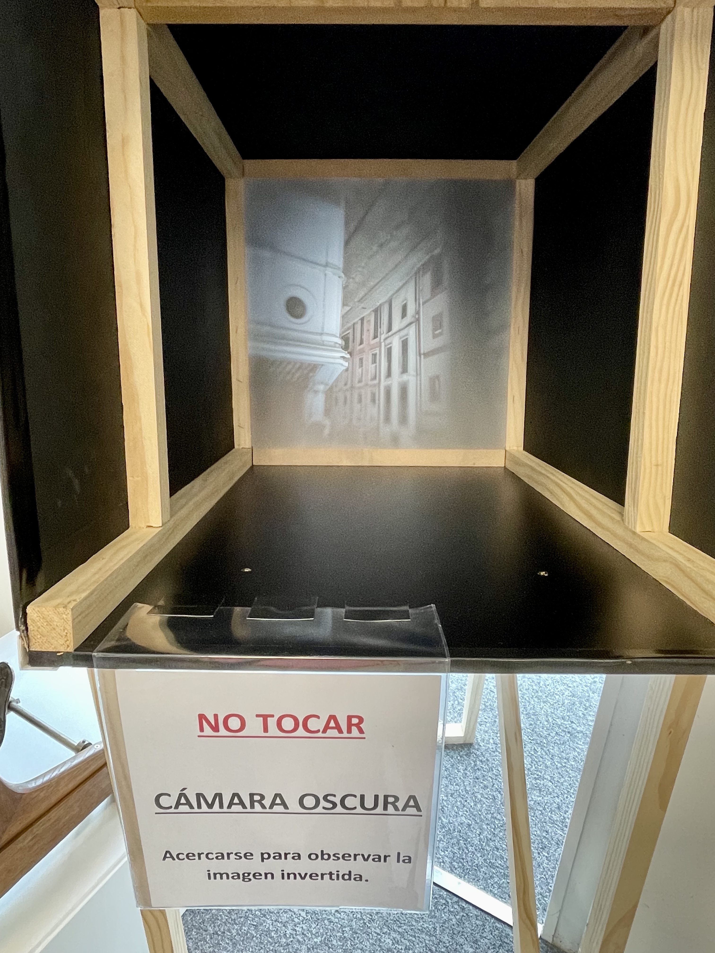 CAMARA OSCURA (ARTESANAL). vista 2