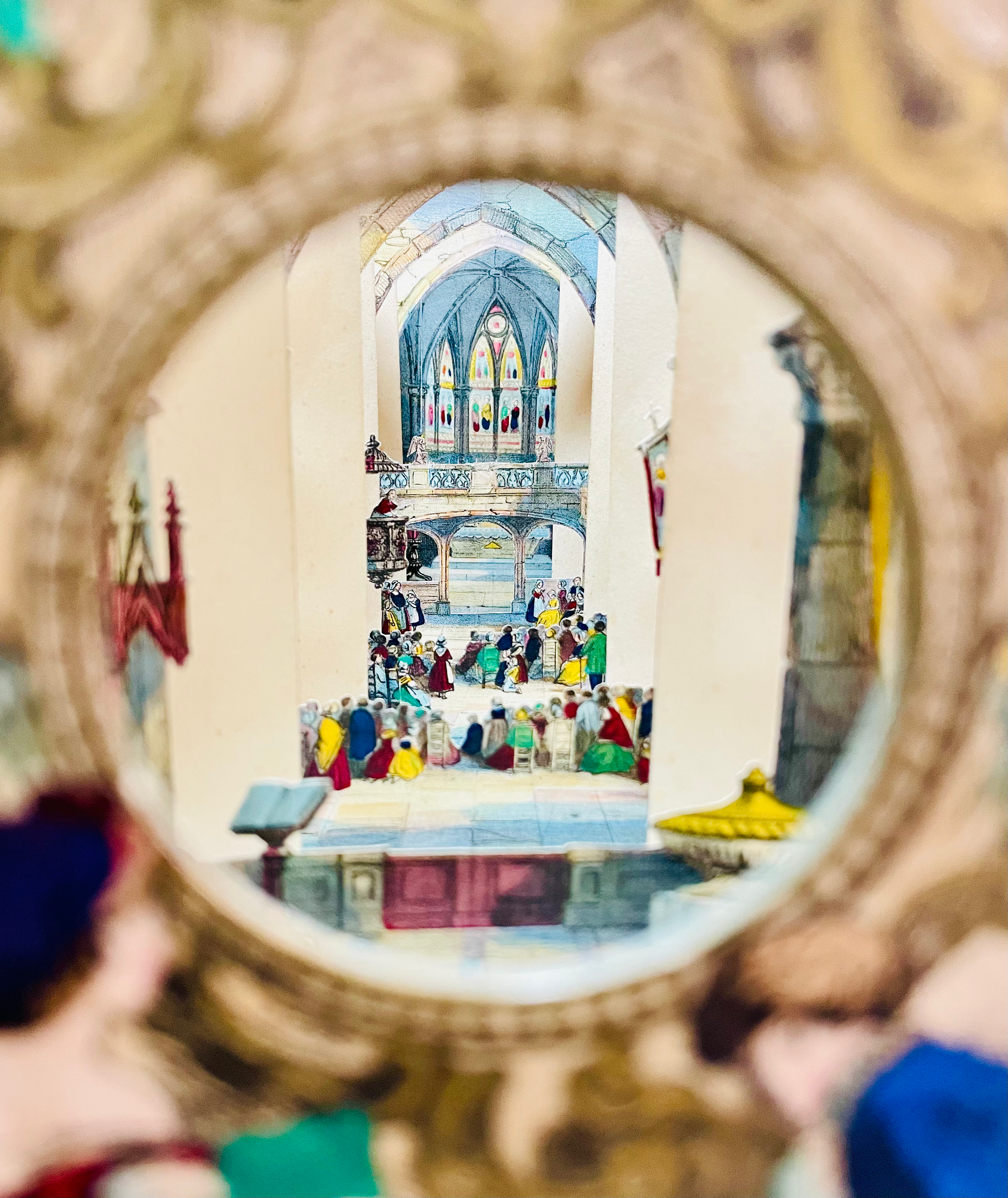 DIORAMA IGLESIA DE ST ETTIENE PARIS vista 4