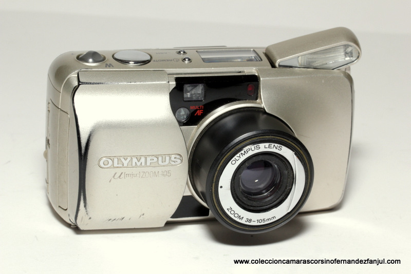OLYMPUS, MJU ZOOM 105 vista 2