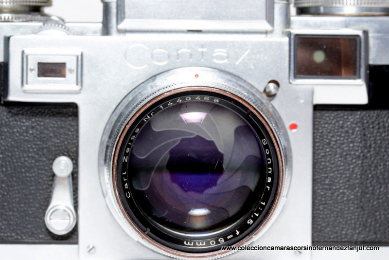 CONTAX IIIa, 1er MODELO vista 5