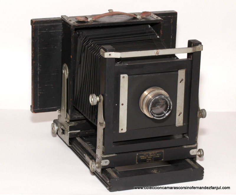 KODAK, VIEW CAMERA MODEL B (reseña detenidos).