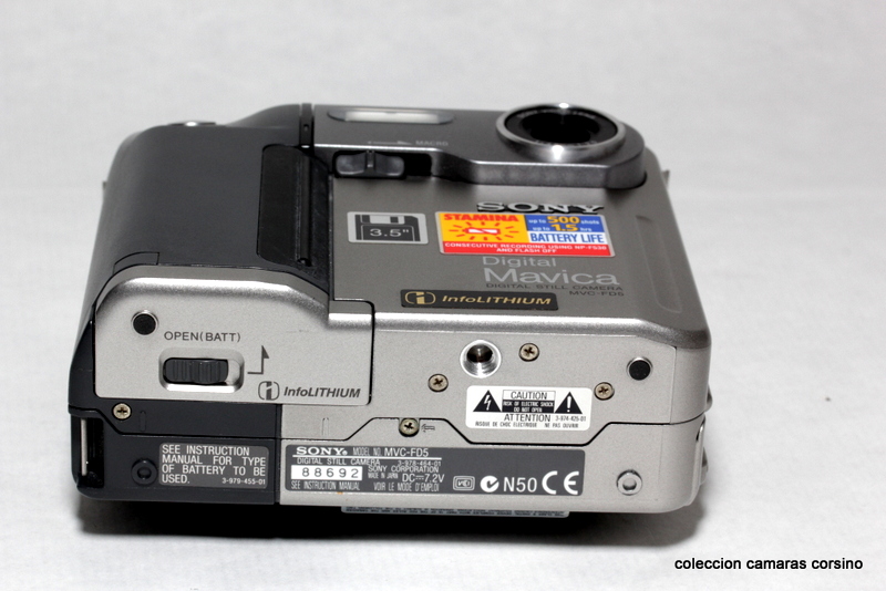SONY, MAVICA DIGITAL FD5. vista 2