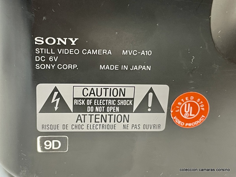 SONY ANALOGICA, MAVICA MVC-A110. vista 5
