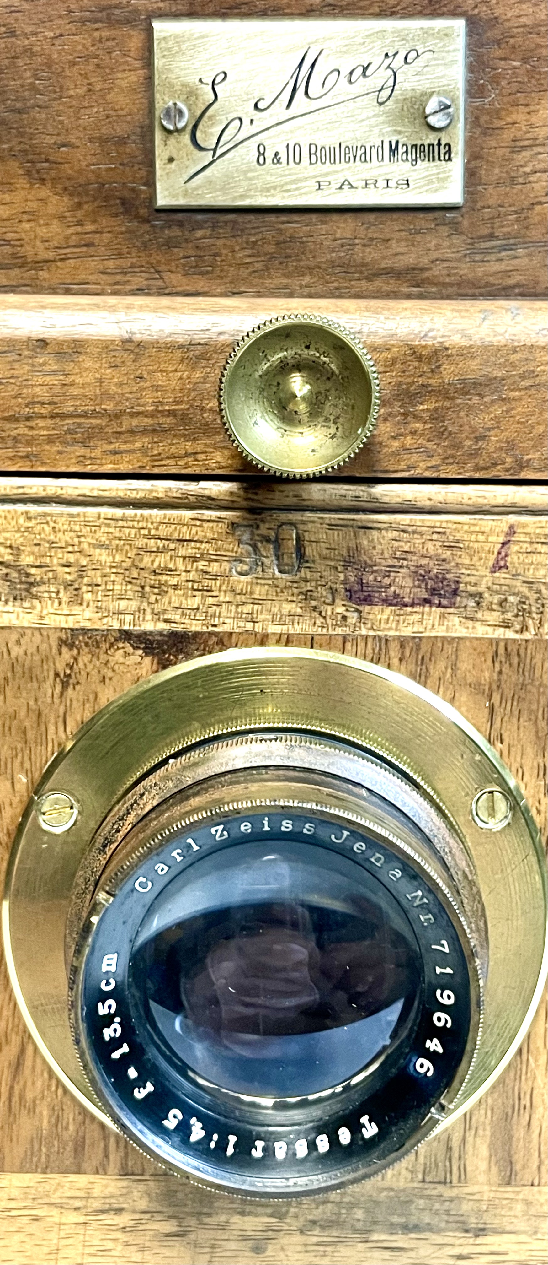 E. MAZO, FIELD CAMERA (TAILBOARD). vista 4