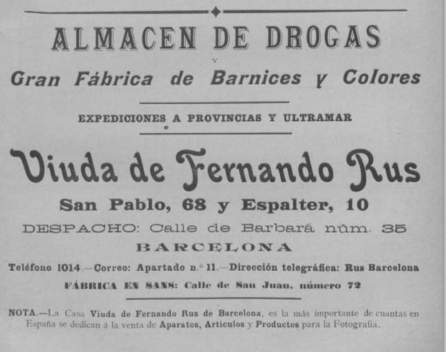 VIUDA F. RUS vista 8