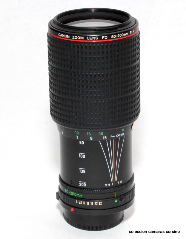 CANON, ZOOM FD 80-200 vista 3