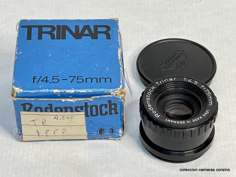 OBJ. AMPLIADORA RODENSTOCK TRINAR 75. vista 2