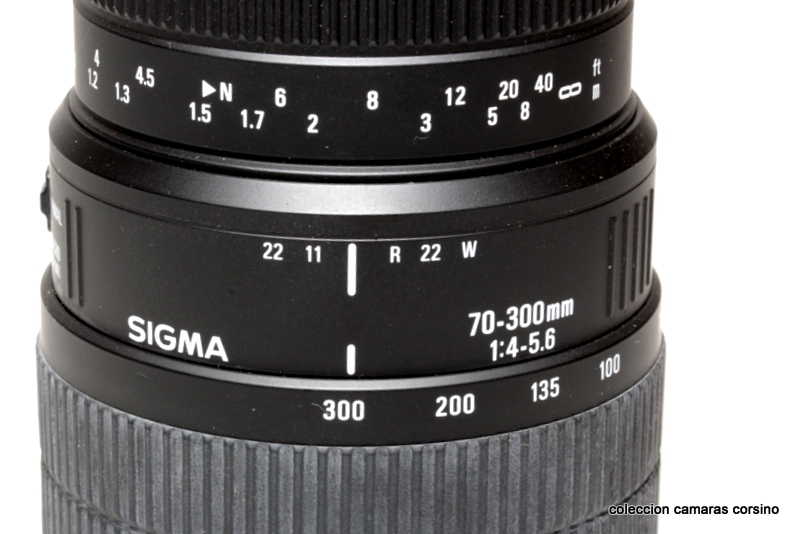 SIGMA AF, ZOOM 70-300 (CANON) vista 2