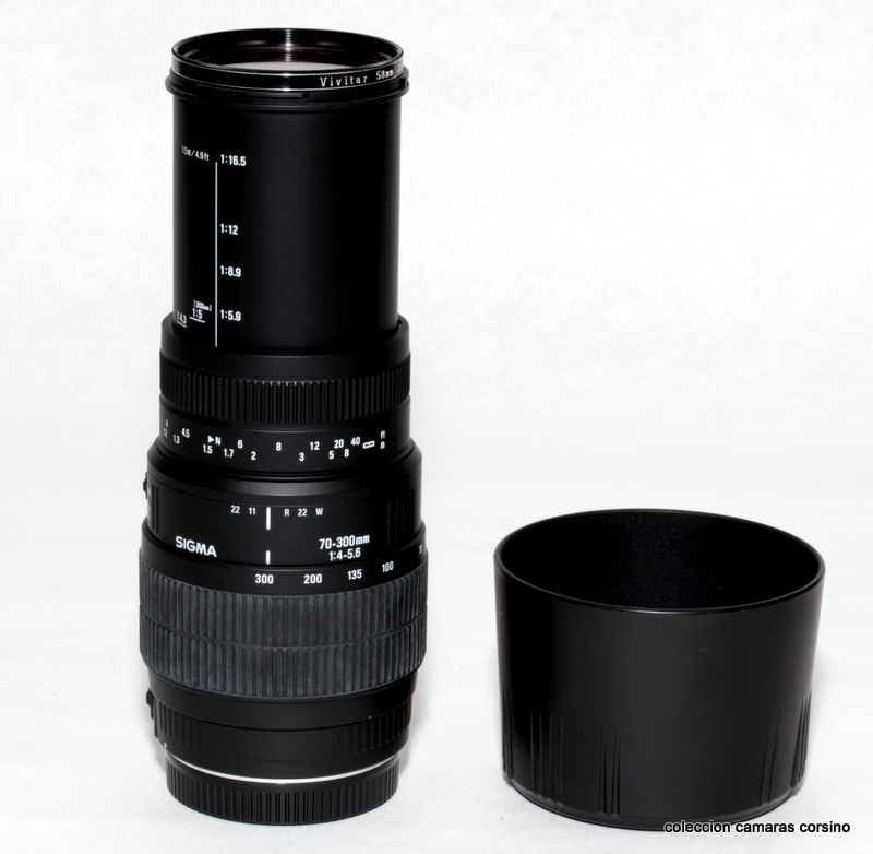 SIGMA AF, ZOOM 70-300 (CANON) vista 3