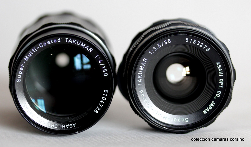 TAKUMAR SMC 35 y 150 vista 2