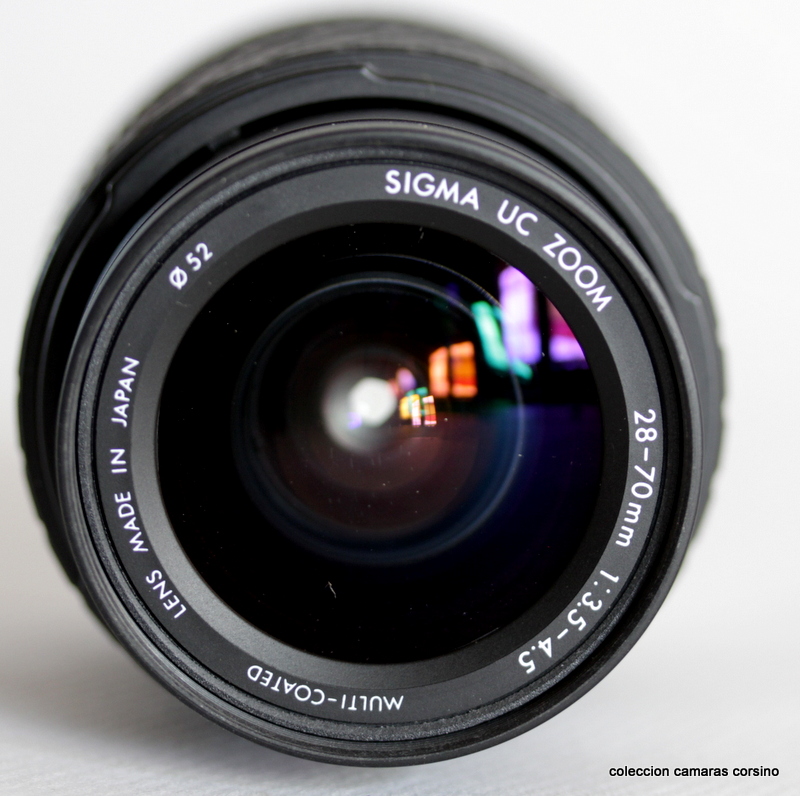 SIGMA (MINOLTA) ZOOM 28-70 vista 2
