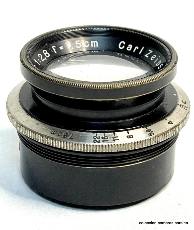 CARL ZEISS JENA, TESSAR 2,8/75.
