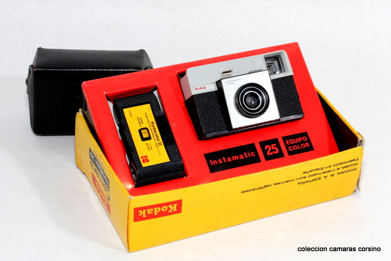 KODAK, iNSTAMATIC 25, EQUIPO COLOR.