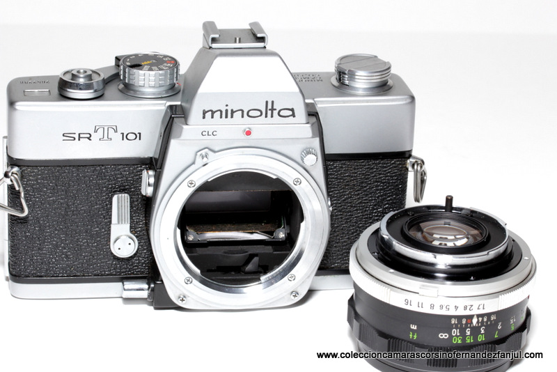 MINOLTA, SRT 101 vista 3
