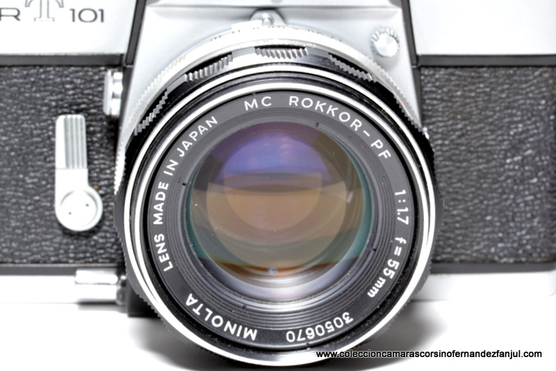 MINOLTA, SRT 101 vista 4