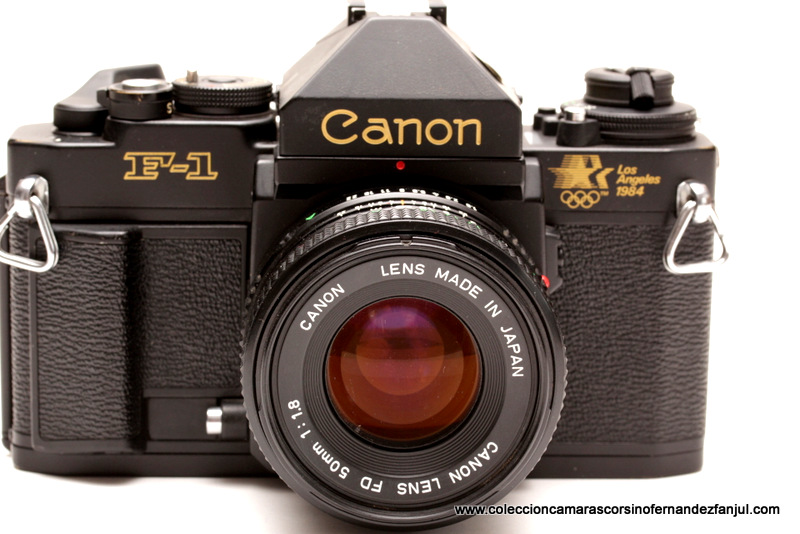 CANON F-1 JJ OLIMPICOS 84 vista 2