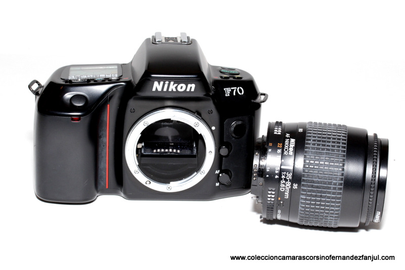 NIKON, F 70 AF vista 3