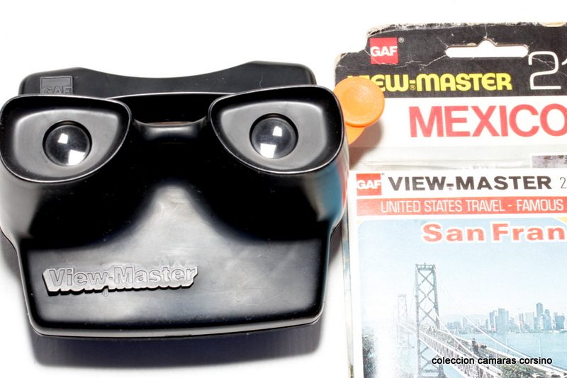 STEREOSCOPIO GAF VIEWMASTER (negro) vista 2
